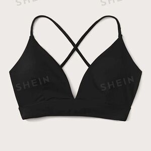 Black Bathing Suit Top